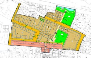 Planbild Bebauungsplan Viernheimer Straße Fichtestraße