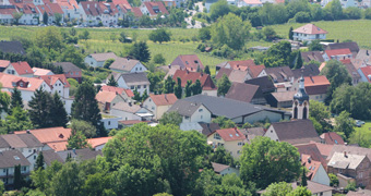 Blick auf Lützelsachsen