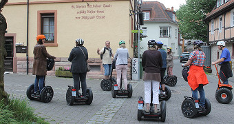 People with Segways