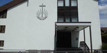 Neuapostolische Kirche in der Kaiserstraße in Hohensachsen