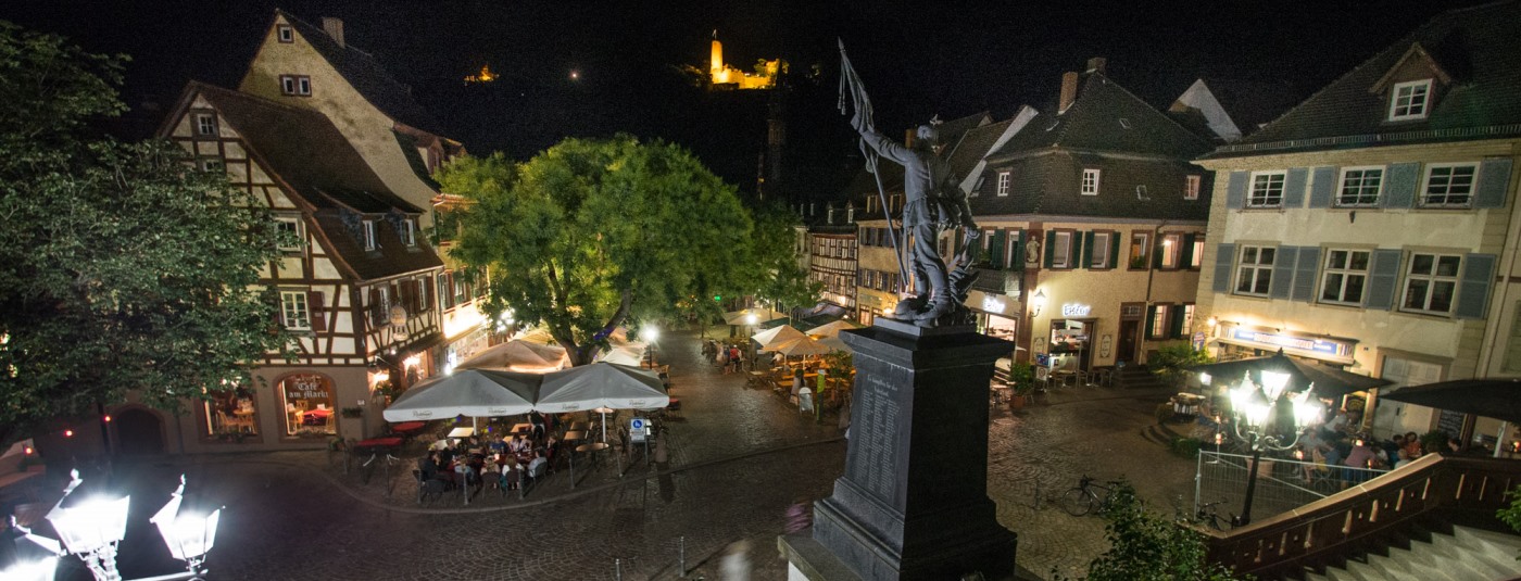 Marketplace by night